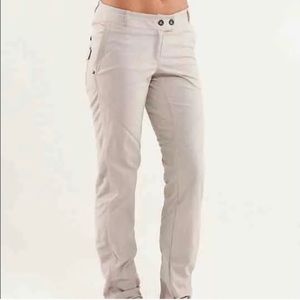 RARE Lululemon Ride On Pants Pants in Dune